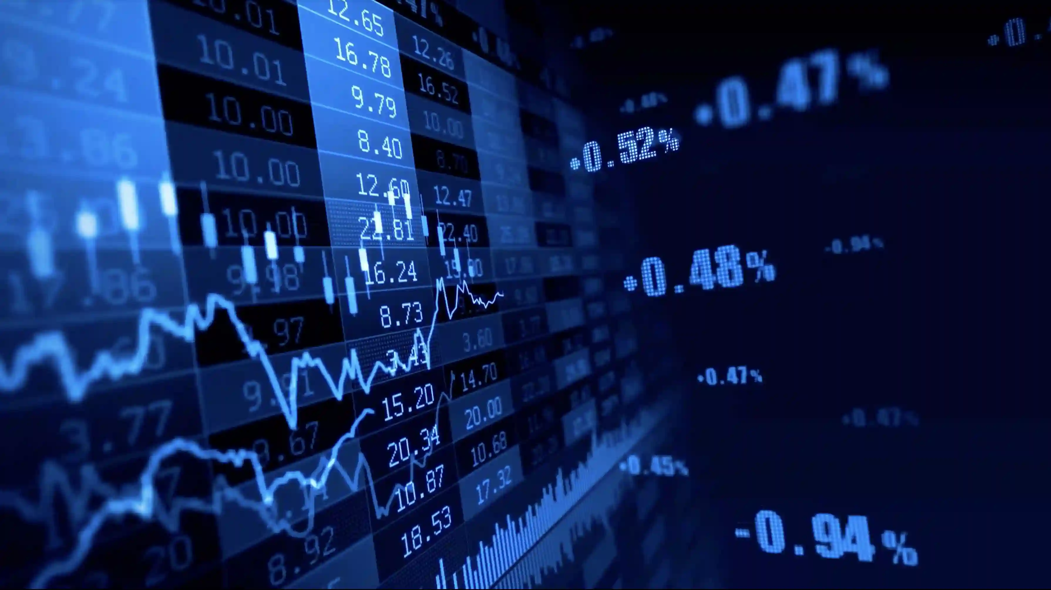 Trading platform interface background